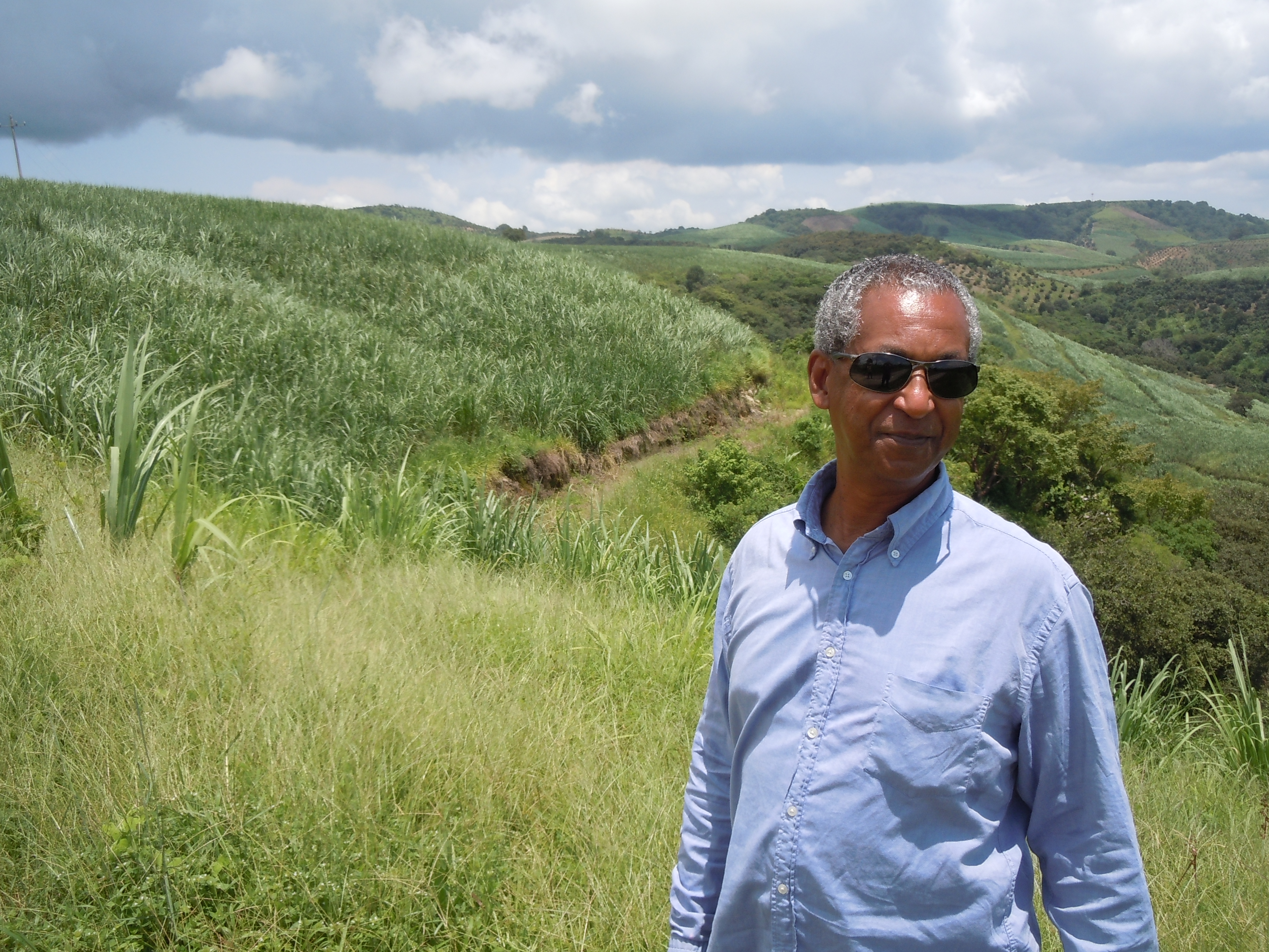 Samson, the owner of Yeti Forestry in Ethiopia, also visited Nayarit in 2014. Pictured here near Compostela. He had initally connected with Jim through CQI (the Coffee Quality Institute)