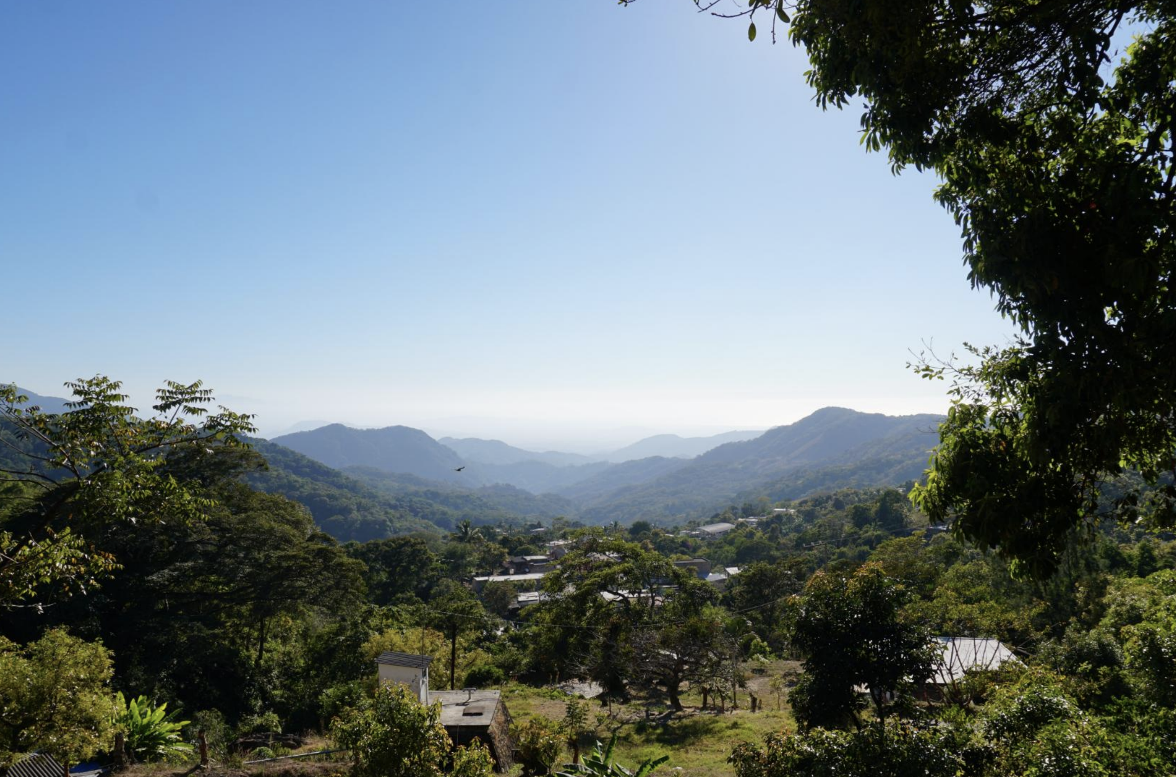 The town of El Malinal, Nayarit